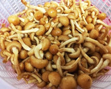 ご飯がすすむっなめことエノキのめんつゆ煮作り方1写真