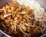 ご飯がすすむっなめことエノキのめんつゆ煮作り方3写真