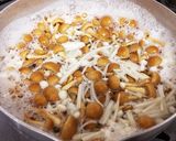 ご飯がすすむっなめことエノキのめんつゆ煮作り方4写真