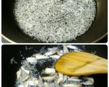 しらすとワカメで梅昆布茶の和風パスタ作り方4写真