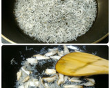 しらすとワカメで梅昆布茶の和風パスタ作り方4写真