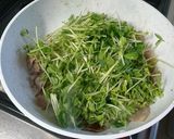 豆苗の中華炒め≦ФωФ≧作り方7写真