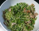 豆苗の中華炒め≦ФωФ≧作り方8写真