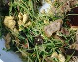 豆苗の中華炒め≦ФωФ≧作り方11写真