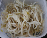 茹でもやしde焼きそば風？パスタ風？作り方1写真