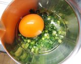 葱入り卵、しらす、アルファルファサンド作り方3写真