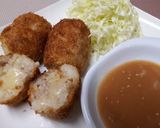 味噌だれ~とろりチーズコロッケ作り方10写真