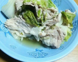 白菜と豚こまの簡単♪味噌仕立て♪作り方6写真