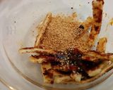 蕨の出汁浸しと油揚げのピリ辛甘味噌和え作り方5写真