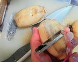豚ひき肉とレンコンのふんわりハンバーグ作り方2写真