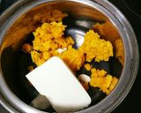 カボチャと豆腐のポタージュ♪離乳食に☆作り方2写真