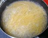 しらすとワカメで梅昆布茶の和風パスタ作り方5写真