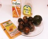 パッションとライチのスムージー作り方1写真