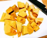 砂糖なしでこの甘さ！簡単！かぼちゃの煮物作り方2写真