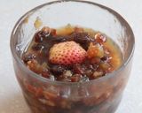 洋酒漬け*ミックスフルーツロールケーキ作り方1写真