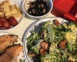 ブロッコリーのマヨマスタードいため作り方2写真