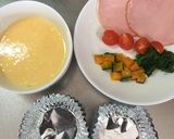 カップも食べれるハムカップのキッシュ風作り方3写真