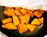砂糖なしでこの甘さ！簡単！かぼちゃの煮物作り方5写真