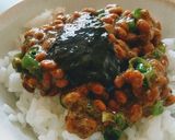 納豆☝生姜と海苔の佃煮でごはんですよ～作り方7写真