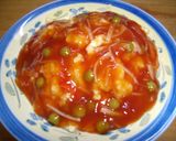 ふゎふゎ手抜き天津飯♪甘酢ケチャプあん♡作り方6写真