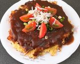 広島県民の野菜たっぷり！簡単お好み焼作り方9写真