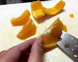 デコポンのピール&チョコピール作り方3写真
