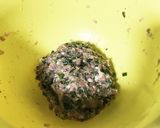 ヘルシー餃子！鶏ひき肉しそ（ニンニク無）作り方2写真