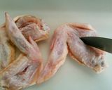 味ぽんで簡単❗甘酸っぱい手羽先作り方1写真