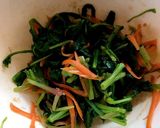 ほうれん草の白和え作り方1写真
