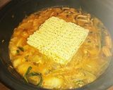 辛くない!?液みそで作るキムチスープ鍋!作り方4写真