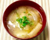 【 じゃがいもと玉ねぎのお味噌汁♪ 】作り方4写真