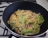 チャッチャッと味噌レタスチャーハン作り方7写真
