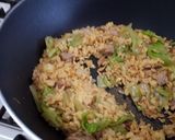 チャッチャッと味噌レタスチャーハン作り方8写真