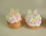 うさぎのミニシュークリーム＊イースター作り方3写真