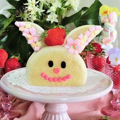 うさぎのミニシュークリーム＊イースター by BiBiすみれ