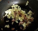 キャベツとベーコンの和風ペペロンチーノ作り方4写真