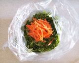 ◈のり塩きんぴらと水菜のシャキッ菜めし◈作り方3写真