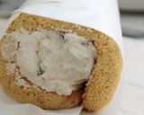 洋酒漬け*ミックスフルーツロールケーキ作り方27写真