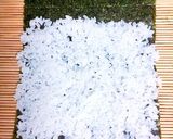焼肉のタレde牛挽肉とカニカマの海苔巻き作り方3写真