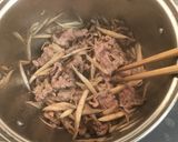 簡単ごぼうと牛肉のしぐれ煮作り方3写真