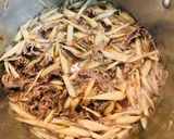 簡単ごぼうと牛肉のしぐれ煮作り方5写真