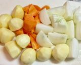 どろソースで肉じゃが作り方1写真