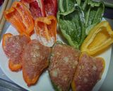 彩りピーマンの肉詰め(緑でもOK!)作り方4写真
