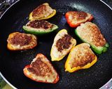 彩りピーマンの肉詰め(緑でもOK!)作り方6写真
