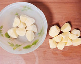 レンジで簡単くわいとひき肉のみぞれ和え作り方2写真