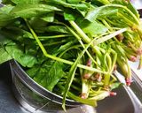 ほうれん草とツナ缶のサッと卵とじ作り方1写真