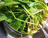 ほうれん草とツナ缶のサッと卵とじ作り方1写真