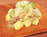 レンジで簡単くわいとひき肉のみぞれ和え作り方6写真
