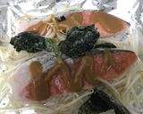液みそ使用！簡単☆鮭の味噌マヨホイル焼き作り方2写真