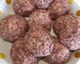 うずら入りハンバーグのカレー煮込み！作り方3写真